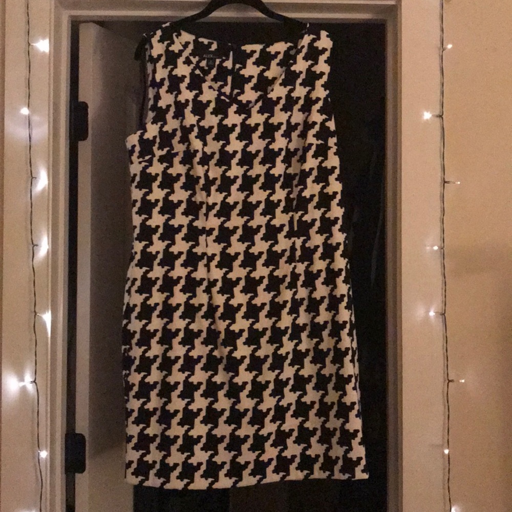 Houndstooth dress